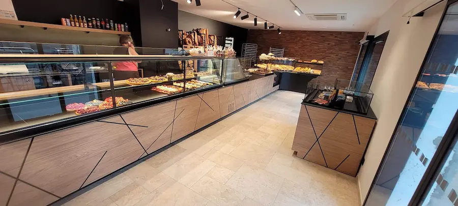 Carrelage boulangerie Biol